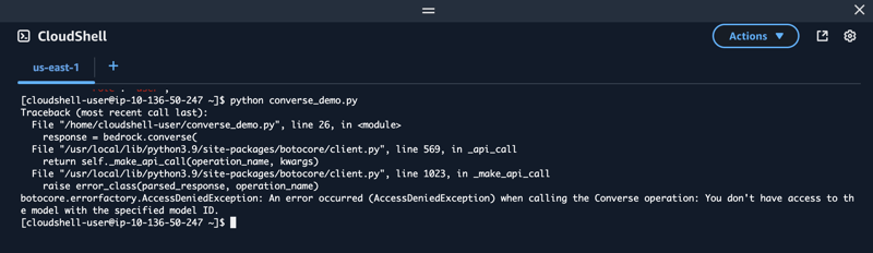使用 Amazon Bedrock Converse API 节省时间!