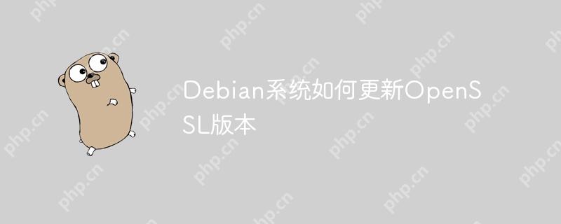 Debian系统如何更新OpenSSL版本