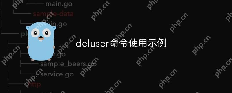 deluser命令使用示例