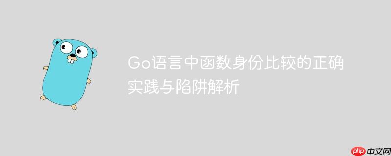 Go语言中函数身份比较的正确实践与陷阱解析