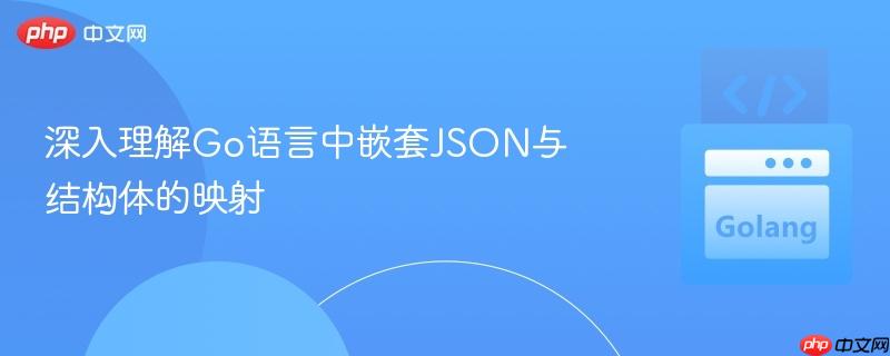 深入理解Go语言中嵌套JSON与结构体的映射
